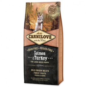 Carnilove Dog Salmon & Turkey for LB Puppies NEW 2 x 12kg