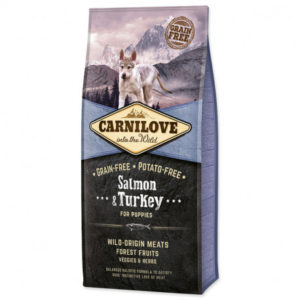 Carnilove Dog Salmon & Turkey for Puppies NEW 2 x 12kg