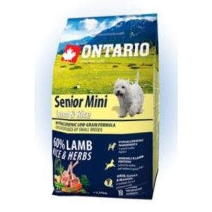 ONTARIO Dog Senior Mini Lamb & Rice 2