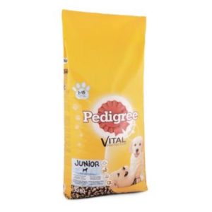 Pedigree Dry Junior s kuřecím a rýží 15kg