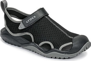 Crocs Sportovní sandály SWIFTWATER MESH DECK SANDAL M Černá