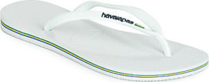 Havaianas Žabky SLIM BRASIL LOGO Bílá