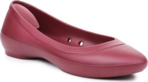 Crocs Baleríny Lina Flat 203404-612 Červená