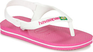 Havaianas Žabky Dětské BABY BRASIL LOGO II Růžová