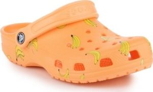 Crocs Pantofle Dětské Classic Vacay Vibes 206375-801 Oranžová