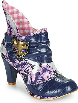 Irregular Choice Kotníkové kozačky MIAOW Modrá