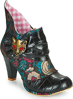 Irregular Choice Kotníkové kozačky MIAOW Černá