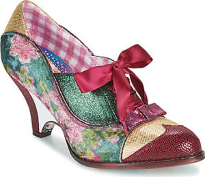 Irregular Choice Lodičky FORCE OF BEAUTY Bordó