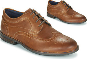 Rockport Šněrovací polobotky DUSTYN WINGTIP Hnědá