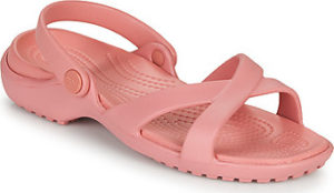 Crocs Žabky MELEEN CROSSBAND SANDAL W Růžová