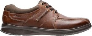 Clarks Šněrovací polobotky Cotrell Walk Hnědá