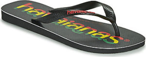 Havaianas Žabky TOP LOGOMANIA Černá