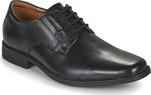 Clarks Šněrovací polobotky TILDEN PLAIN Černá