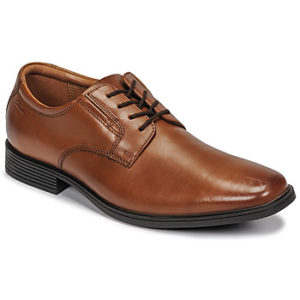 Clarks Šněrovací polobotky TILDEN PLAIN Hnědá