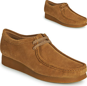 Clarks Šněrovací polobotky WALLABEE 2 Hnědá