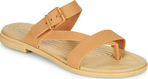 Crocs Sandály CROCS TULUM TOE POST SANDAL W Hnědá