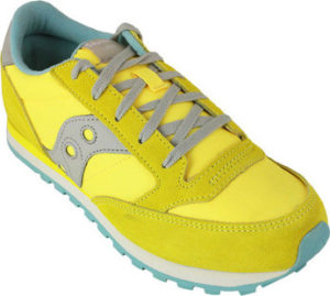 Saucony Tenisky Dětské SK162484 Žlutá