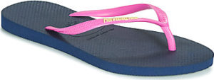 Havaianas Žabky Slim Logo Modrá