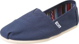 TOMS Espadrilky 'Alpargata' námořnická modř