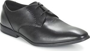 Clarks Šněrovací polobotky BAMPTON LACE Černá