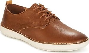 Clarks Šněrovací polobotky KOMUTER WALK Hnědá