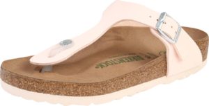 BIRKENSTOCK Žabky 'Gizeh Brushed VEG' pastelově růžová