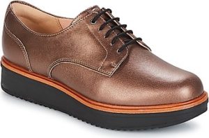 Clarks Šněrovací polobotky TEADALE Zlatá