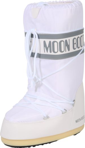 MOON BOOT Sněhule 'Nylon' šedá / bílá